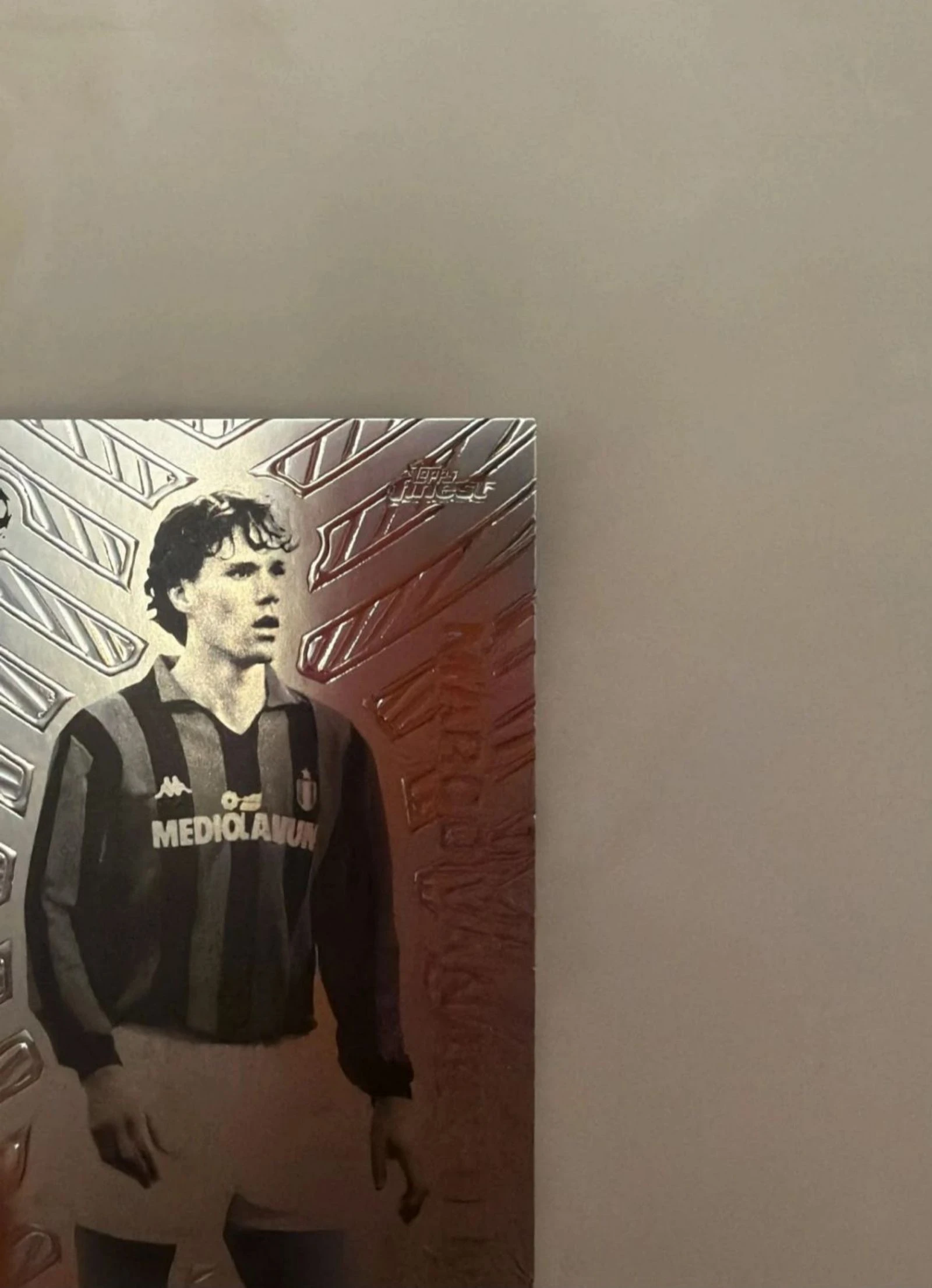 Marco Van Basten Silver Idols Topps Finest 25/26p – photo 3